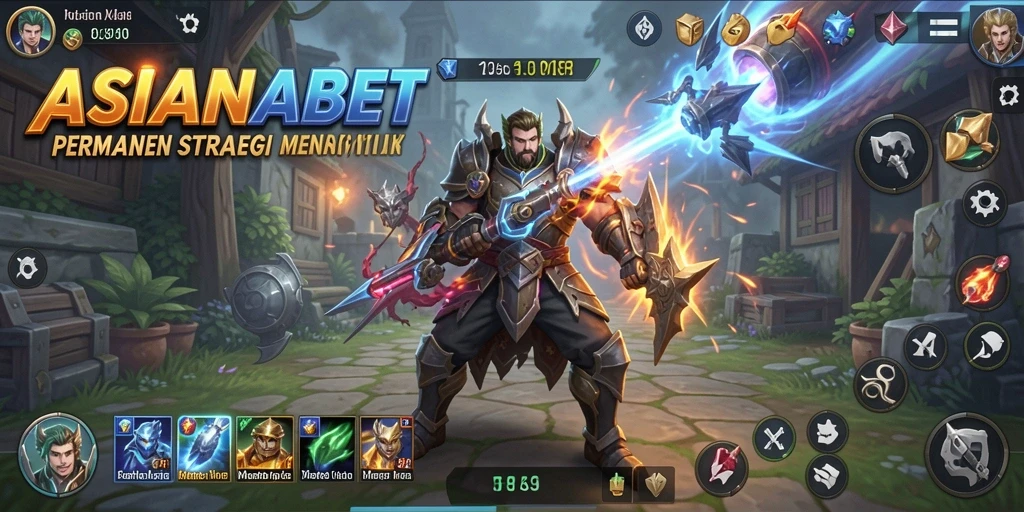 Tampilan menarik dari gameplay ASIANABET yang strategis.