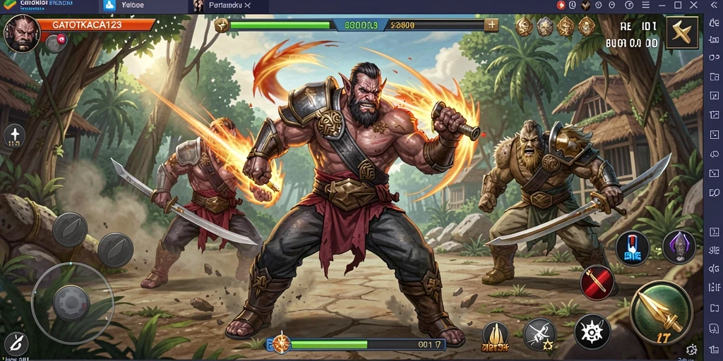 Tangkapan layar dari gameplay seru di GATOTKACA123.