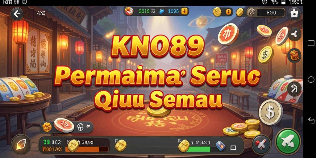 Tampilan gameplay utama KNO89 yang seru dan interaktif.