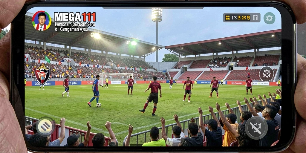 Tampilan gameplay MEGA111 yang mendebarkan dan menarik.