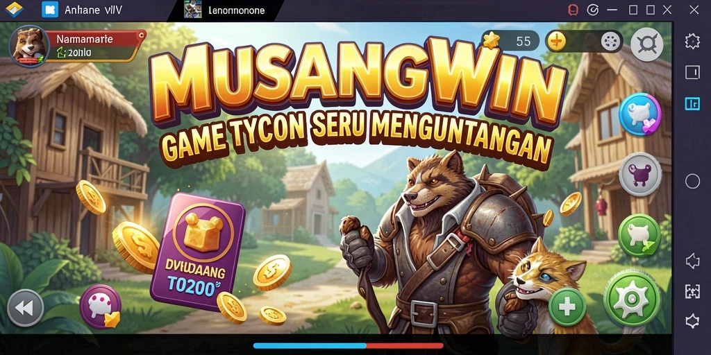Tampilan gameplay <strong>MUSANGWIN</strong> yang menarik dan penuh tantangan.