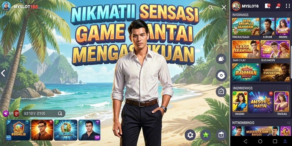 Tampilan gameplay <strong>MYSLOT188</strong> yang menarik dan penuh warna.
