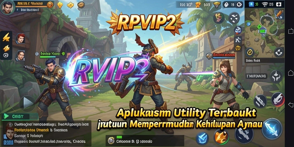 Tampilan antarmuka RPVIP2 yang intuitif dan fungsional.
