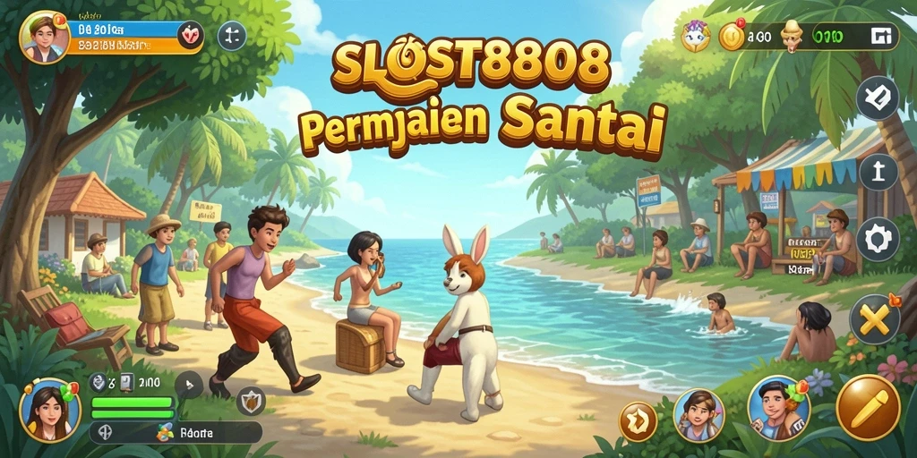Gameplay SLOST8808 dengan grafis cerah dan tantangan menarik.